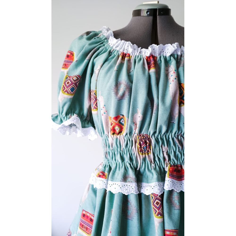 Battycat - Alpaca Flare Kleid - Mehrfarben